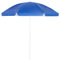 Kingsleeve Parasol inclinable Bleu réglable et Hydrofuge 200 cm Parasol de Plage Pare-Soleil pour Jardin terrasse