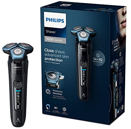 Philips Shaver Series 7000 Dry and Wet Electric Shaver Men (Model S7783/35)