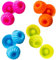 Binnan 12 Piezas Tazas de Silicona, Molde para Magdalenas Diseño, Molde de Silicona para Hornear Donut, Moldes Silicona Reposteria para Pasteles, Postres, Reutilizables