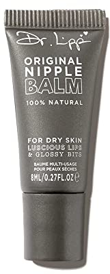 DR.LIPP, Original Nipple Balm for dry skin, luscious lips & glossy bits... 10-in-ONE. 100% natural. 8ml.
