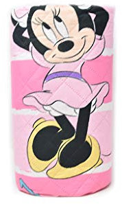CIFMODA Colcha acolchada Edredón de Minnie para Cama 105 Individual