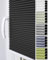 Home-Vision® Premium Doppelplissee Wabenplissee ohne Bohren mit Klemmfix (Weiß-Schwarz, B120cm x H150cm) Modern Klemmfix Blickdicht Plissee Sonnenschutz Hitzeschutz Jalousie für Fenster Thermo