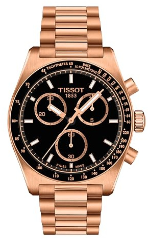 TISSOT Män analog schweizisk kvartsurverk klocka med rostfritt stål armband T1494173305100