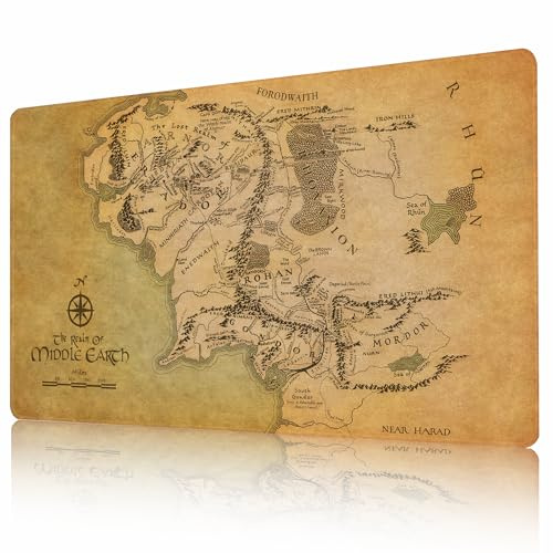 AIRCBC MTG Tapis de Jeu 24 x 14 Impression HD Tapis de Jeu antidérapant avec Bords Cousus Sacs de Rangement gratuits Compatible avec TCG OCG CCG RPG MTG Tapis de Souris Tapis de Bureau