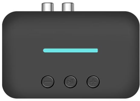 Vocdikficy Ricevitore Audio Bluetooth Versione 5.3 Riproduzione di Musica su Disco U Vecchio Adattatore da Stereo A Bluetooth Wireless