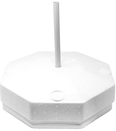 VIALIA Eisfreihalter Gartenteich Ø 40 cm | Styropor Schwimmkörper mit Deckel & Lüftungsrohr | Winterschutz für Fische & Pflanzen | Verhindert Zufrieren & sichert Gasaustausch | Frostfest