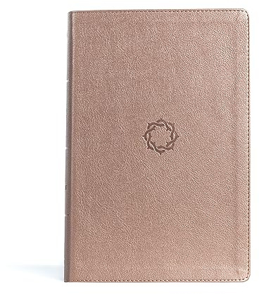KJV Essential Teen Study Bible, Rose Gold Leathertouch: King James Version, Rose Gold Leathertouch