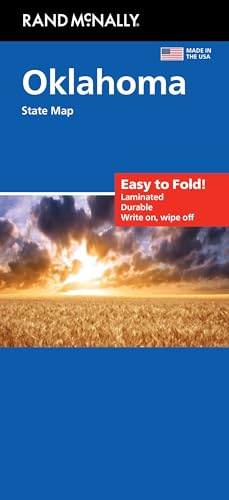 Rand McNally Easy to Fold: Oklahoma State Laminated Map