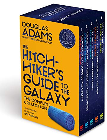 The Complete Hitchhiker's Guide to the Galaxy Boxset: Guide to the Galaxy / The Restaurant at the End of the Universe / Life, the Universe and ... and Thanks for all the Fish / Mostly Harmless
