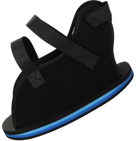 EXCEART Zapato Postoperatori Para Fracturas ÓSeas, BotíN MéDico Ajustable, Soporte OrtopéDic, Cubierta QuirúRgic Del Pie, Negro (Md)