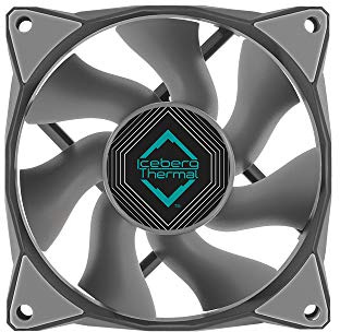 Iceberg Thermal IceGALE Xtra 80mm PWM High Performance Case Fan (Gray)