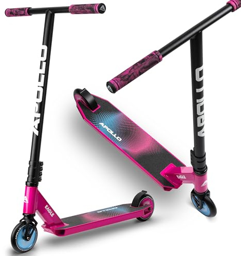 Apollo Stunt Scooter - Eagle, eloxierter Profi Stuntroller, Kinder Scooter mit ABEC 9 Kugellagern, 110mm Wheels, Stunt Scooter auch für Teenies und Erwachsene, Trick Roller