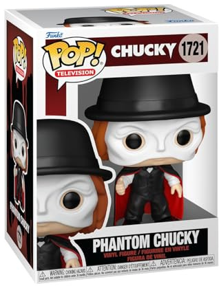 Funko Pop! TV: Chucky - (TV) - Phantom Chucky- Vinyl-Sammelfigur - Geschenkidee - Offizielle Handelswaren - Spielzeug Für Kinder und Erwachsene - Movies Fans - Modellfigur Für Sammler