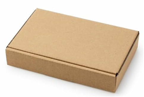 WePack 50 Stück Maxibriefkartons 300x200x50 mm EKO Aussenmaß 1-wellig 350g Braun NEU