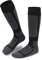 gipfelsport Skisocken für Kinder, Herren und Damen - Dicke Socken aus Merinowolle, warme Merino Snowboardsocken, 1x Paar Skistrümpfe, Anthrazit, Größe 42-44