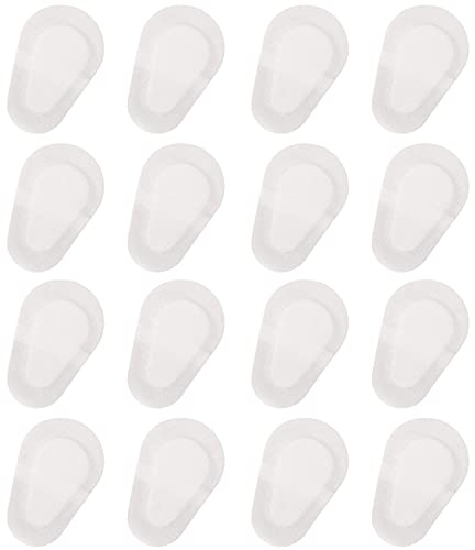 NAUZE 16 Pieces Eye Patch Sterile Non-Woven Eye Pads Sterile Nonwoven Eye Patch Stickers Self-Adhesive Wound Dressings