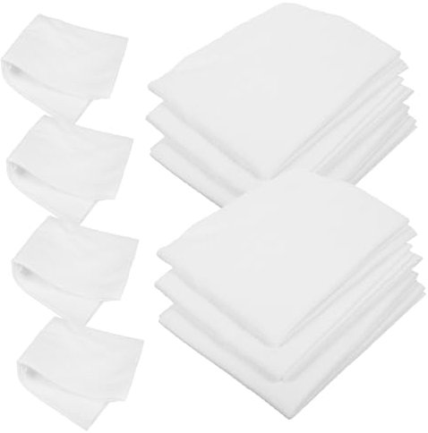 OUNONA 5 Sätze À 10 Stück saugfähiges Handtuch reise badetuch Gazeschwämme einmalhandtücher einmal handtücher saugfähiges Badetuch Einweghandtuch Wasser aufnehmen Weiß