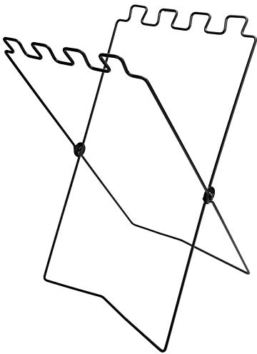 Supporto per Sacco della Spazzatura per Barbecue, Supporto per Sacco della Spazzatura, Porta Rifiuti Pieghevole con Struttura in Filo di Ferro per Campeggio, Barbecue, Picnic,