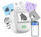 ORGSTA S002 etikettendrucker selbstklebend etikettiergerät Bluetooth 300 DPI etikettiermaschinen beschriftungsgerät ettikettiergeraet Label Printer Sticker Maker (Weib)