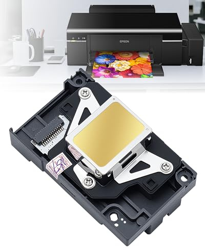 L800 Printhead Replacement for Epson L800 L805 Printers, 6 Color Print Head High-Precision Inkjet, Easy Installation, Clear & Sharp Printing Performance Full Inspection