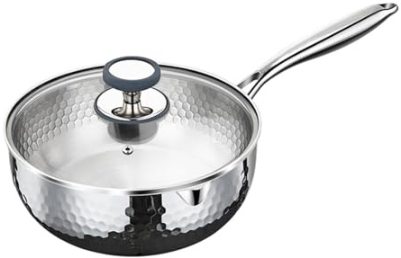 Kastrull Med Lock Non-Stick Rostfritt Stål Kökskokkärl