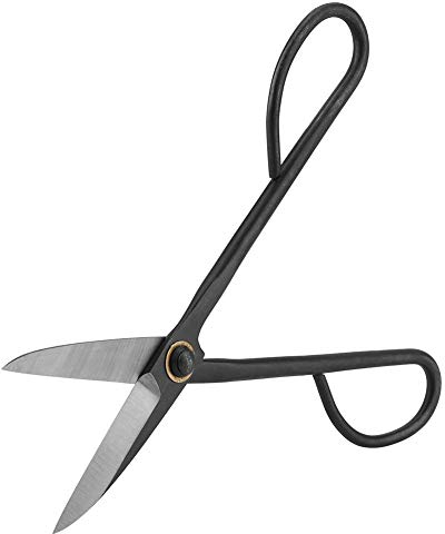 190mm Bonsaï Ciseaux Acier Inoxydable, Élagage Ciseaux Bourgeon Feuilles Jardin Outils Trimmer Cisailles de Jardin Ciseau à Plante Ciseaux à branches Bonsai Outils (205mm)