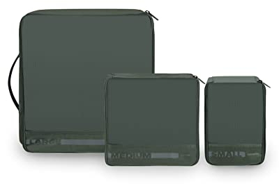 Samsonite Pack-Sized, Set aus 3 Gepäck-Organizern, 14/22/30 cm, Grün (Forest)