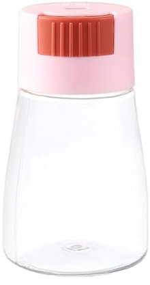 Ruilonghai Shaker Jars - Dust-Proof Seal Transparent | Salt Container with -Type Design for Coarse Salt and White/Black Pepper for Kitchen Or Travel