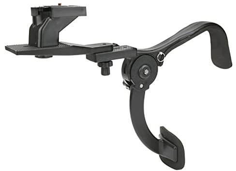 SR-500 Correa de Cámara DSLR Negra Soporte de Hombro Estabilizador con Amortiguador para Grabación de Vídeo Profesional