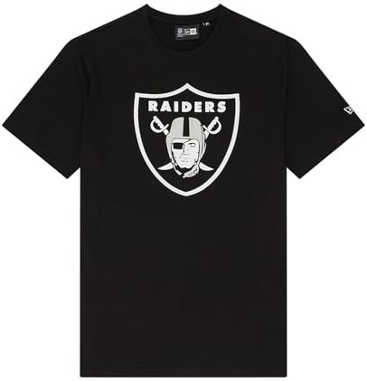 New Era Las Vegas Raiders NFL Team Logo Schwarz T-Shirt - XXL
