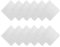 EEEKit Herren Taschentücher, 12PCS Baumwolltaschentuch Set, Weiße Einstecktücher für Anzüge, 30x30CM Weiche Taschentücher für Damen Hochzeiten Abschlussball