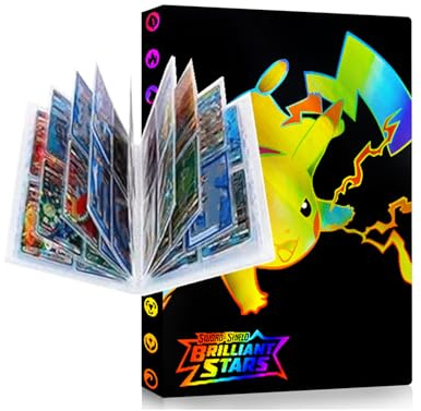 Cartes à collectionner (PKQ1-6) - 4 poches - Album pour cartes - Livre de 30 pages - Cahiers pour 240 cartes