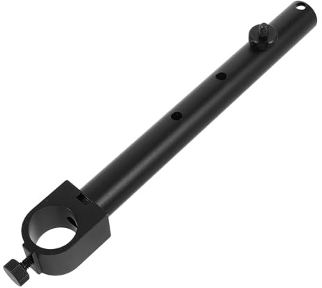 SHINEOFI Supporto per Schermo Microscopio Digitale da Laboratorio, Barra di Sospensione in Metallo da 25 Mm, Gancio Ergonomico per Display Lcd Stabile, Accessori Compatibili per Uso