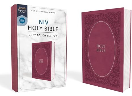 NIV, Holy Bible, Soft Touch Edition, Imitation Leather, Pink, Comfort Print: New International Version, Pink, Leathersoft, Soft Touch Edition