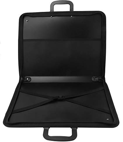 Wakects Bolsa de Tablero de Dibujo A3 PVC Portátil para Pintura y Bosquejo, Bolsa de Transporte para Documentos y Archivos
