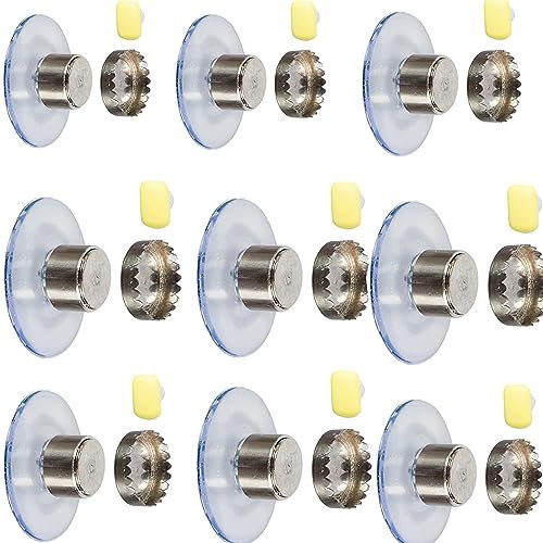 Porte Savon Magnétique À Ventouse - Porte Savon Douche - Porte Savon Aimanté Douche Mural - Porte Savon Aimanté - Porte Savon Mural Distributeur De Savon - Amovible pour Accessoires De Savon