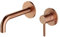 Omnires Y1215HROCPB Y Robinet de lavabo à encastrer, élément extérieur, Brushed Copper
