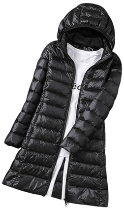 Doudoune Legere Femme Longue Doudoune Légère Femme Veste Matelassée Femme Doudoune Duvet Fine Femme Puffer Jacket Women Quilted Jacket Doudoune Capuche Ultralight Femme Blouson Matelassé Femme