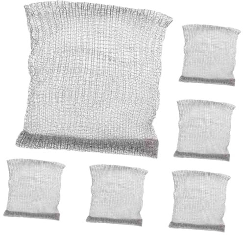 GAROZATION 6pezzi Rete Protettiva Acciaio Inossidabile Per Radici Di Piante Sacchetti Mesh Per Giardinaggio Accessorio Per La Protezione Delle Piante Da Animali e Crescita Ottimale