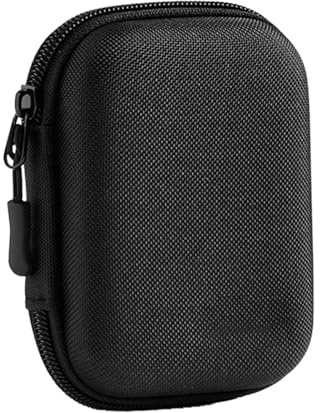 Uleway Digitalkamera Tasche - Zubehör Organizer, 12cm Stoßfeste & Wasserdichte Oxford-Schutzhülle für Reisen & Outdoor-Fotografie - Schwarz & Grau