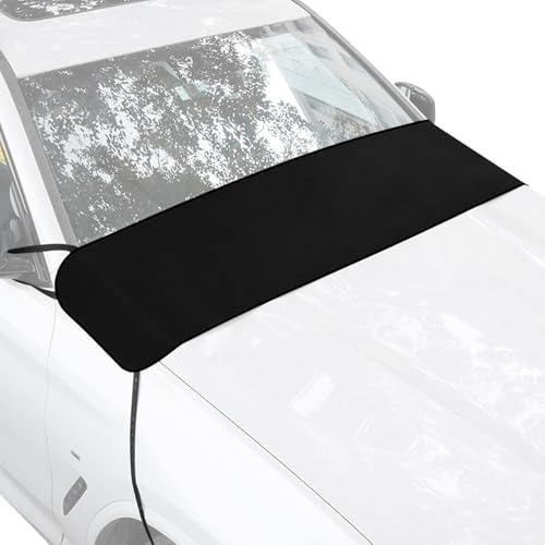 Gvblkq Copertura per parabrezza auto | Copertura multifunzionale per parabrezza auto | Protezione impermeabile per camion Protezione per camion Auto Foglie polvere veicolo