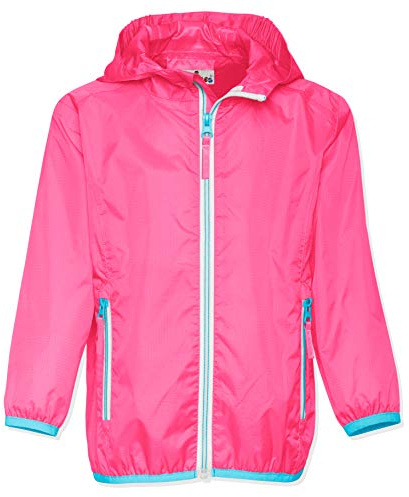 Playshoes Giacca Antipioggia Pieghevole, Unisex - Bambini e ragazzi, Rosa, 176