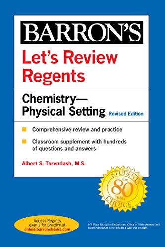 Let's Review Regents: Chemistry--Physical Setting Revised Edition (Barron's New York Regents)