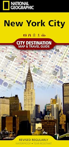 New York City Map (National Geographic Destination City Map)
