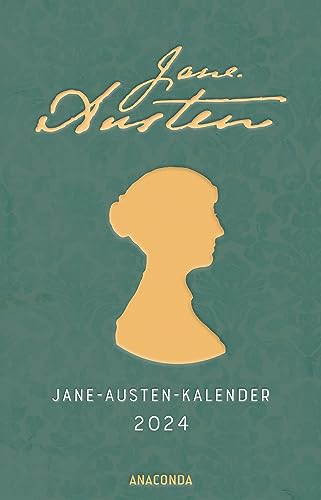 Calendario de bolsillo Jane Austen 2024: Diseñado con amor con las ilustraciones clásicas de Hugh Thomson. Práctico, práctico e inspirador. El calendario Jane Austen 2024