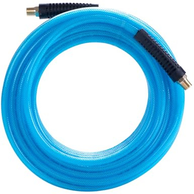 CRAFTSMAN 1/4-in x 50-ft Polyurethane Air Hose, Lightweight, Kink-Resistant, 300 PSI, Flexible, Ideal for Nailers & Staplers