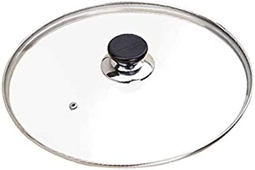 Pannlock Av Härdat Glas Pannlock Stekpanna Ångkokarlock Hushållsgenomskinligt Pannlock Universal Ersättningsgrytlock,30 Cm,Collector88