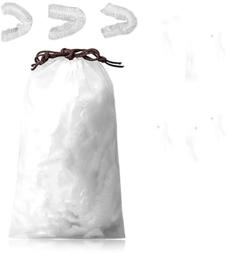 Frischhaltebeutel, 300 Stück Wiederverwendbar Lebensmittel Abdeckung Frischhaltefolie mit Gummizug Frischhaltebeutel für Lebensmittelaufbewahrung Obstkonservierung