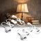 Lamptobe lampada fai da te con cavo, kit di zoccoli E27 per lampade da tavolo Zoccolo E27 con cavo da 1,8 m Zoccolo per lampada fai da te con interruttore - Bianco - Confezione da 2