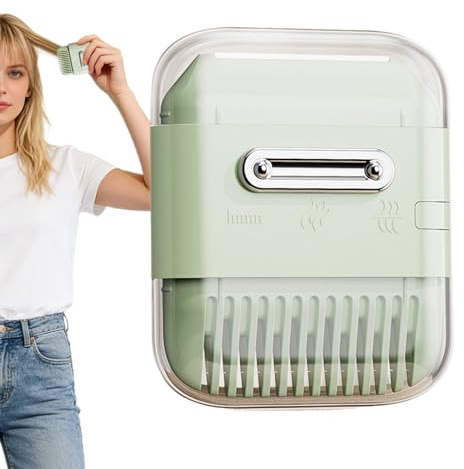 Peine Volumizador | Cepillo Volumizador de Raíz Retráctil - Peine Recortador para Flequillo - para Todo Tipo de Cabello Uso Diario Viaje Hogar Salón Ducha Mujer